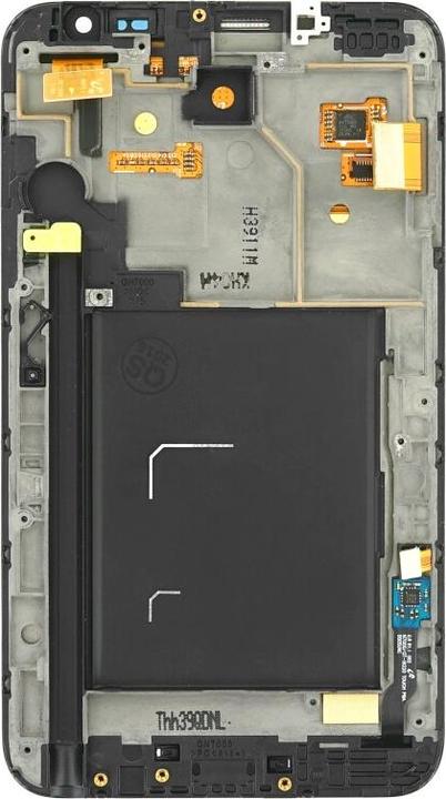 Actual product image Samsung GT-N7000 Front cover, Display Unit black (Display, Galaxy Note N7000)