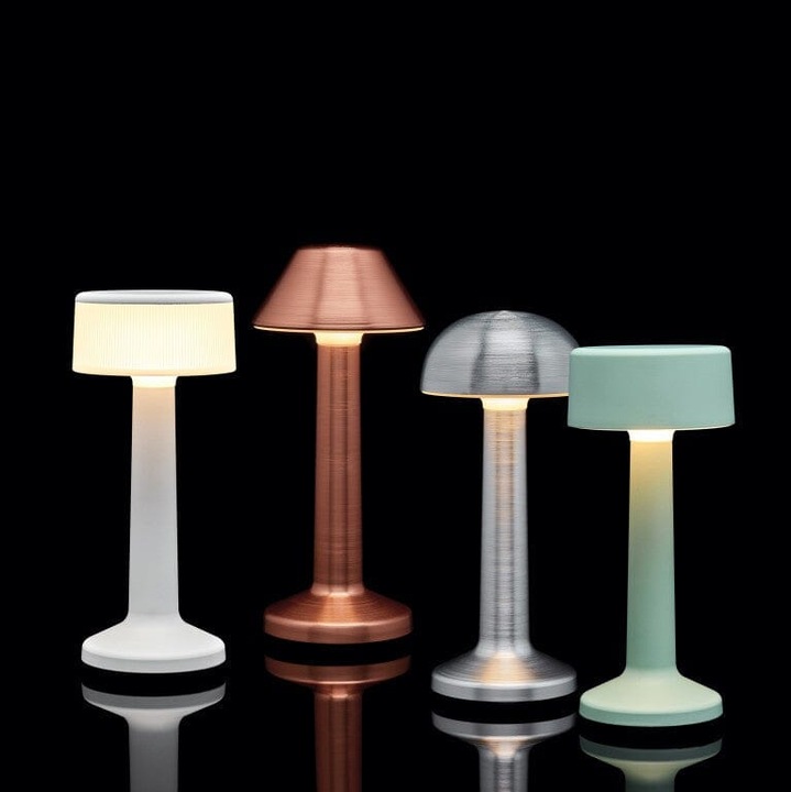 Actual product image ImagiLights Moments 6, Opal Metal Cylinder, Lampe sans fil, télécommande et chargeur non inclus (100 lm)