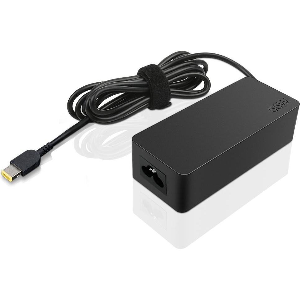 Lenovo GX21G06615 Netzteil & Spannungsumwandler Indoor 65 W Schwarz (65 W), Notebook Netzteil, Schwarz