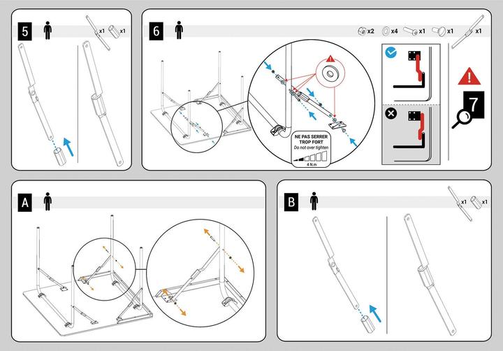 Image du produit Pongori Tischgeruest Ersatzteil