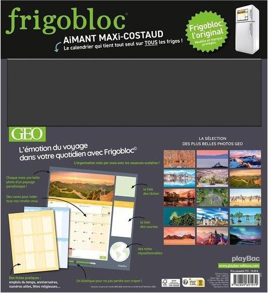 Produktbild Frigobloc 2026 geo (Französisch, Collectif, 2025)