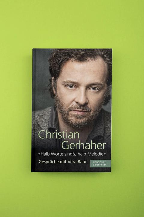 Produktbild Halb Worte sind's, halb Melodie (Deutsch, Christian Gerhaher, Vera Baur, 2015)