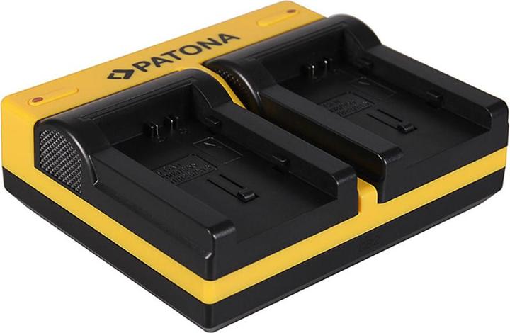 Productafbeelding Patona Dubbele lader voor Canon BP-808 FSxx FS10 FS-10 FS100 FS-100 FS11 FS-11 BP-808 HF incl. (Batterijlader voor camera)