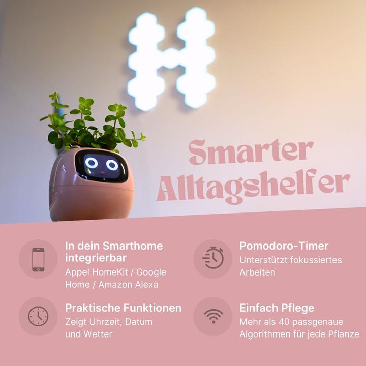 Produktbild Hermex Smarter Blumentopf (9 x 11 x 9 cm)