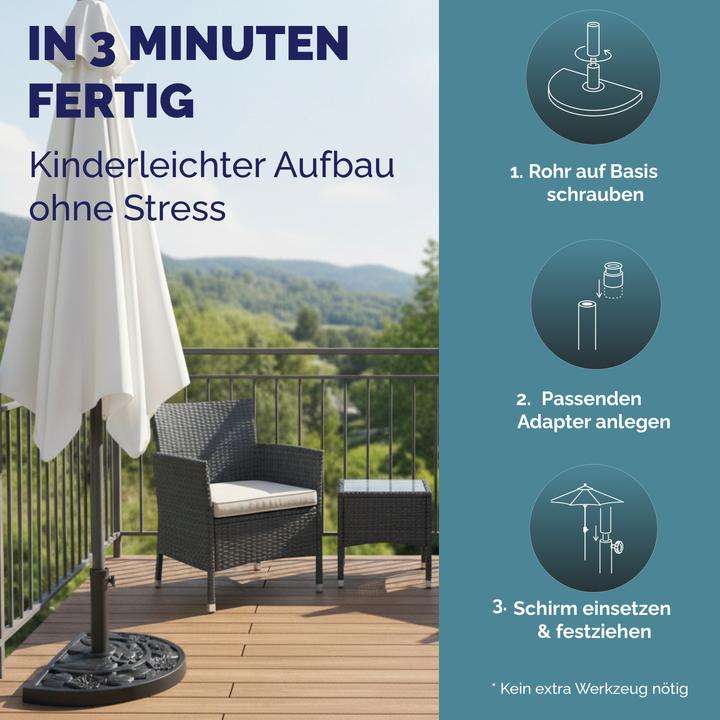 Produktbild Deuba Sonnenschirmständer