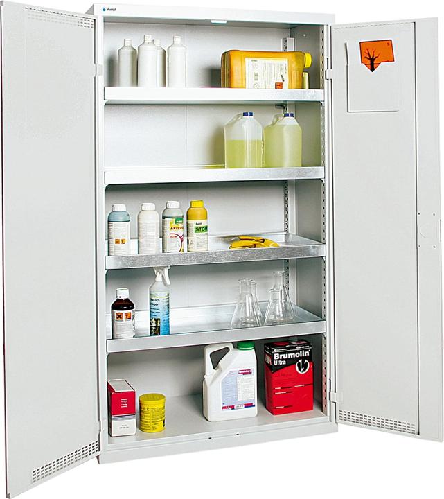 Produktbild kaiserkraft Umweltschrank, Türen gelocht (100 cm, 180 cm)