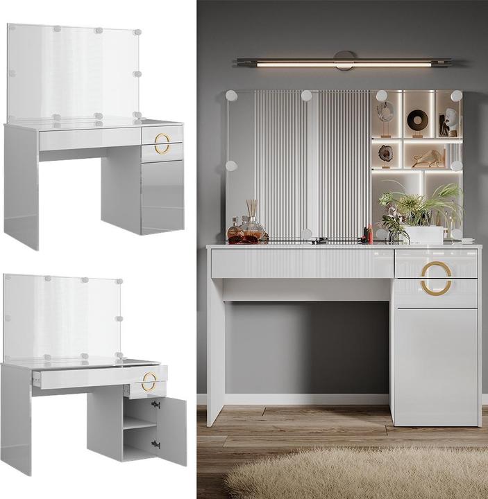 Produktbild Vicco Adela mit LED Beleuchtung (115 x 55 x 76.5 cm)