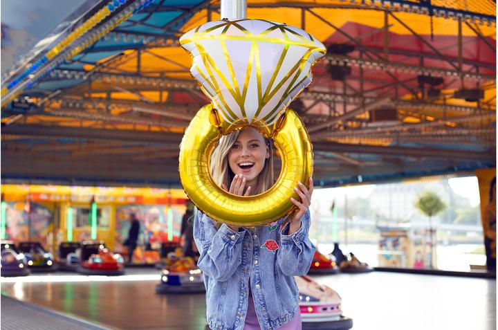 Actual product image Partydeco Balloon ring (75cm) (1x)