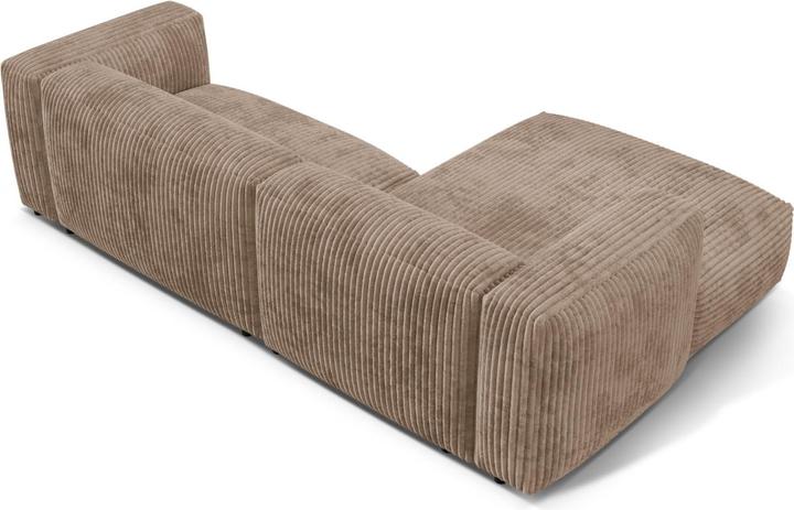 Image du produit Micadoni Canapé D'Angle Gauche Modulaire, "Martina", 2 Places, 283x176x75 Fabriqué en Europe (Canapé modulaire, Canapé d'angle)