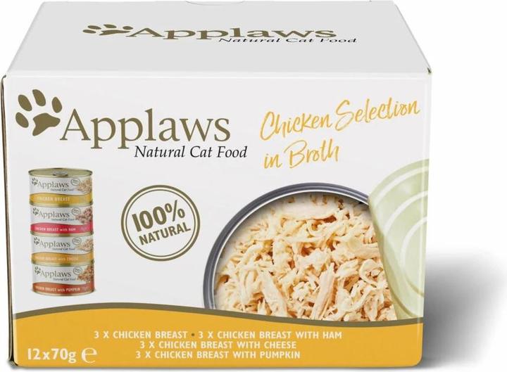 Produktbild Applaws Chicken Multipack (Adult, 12 Stk., 840 g)
