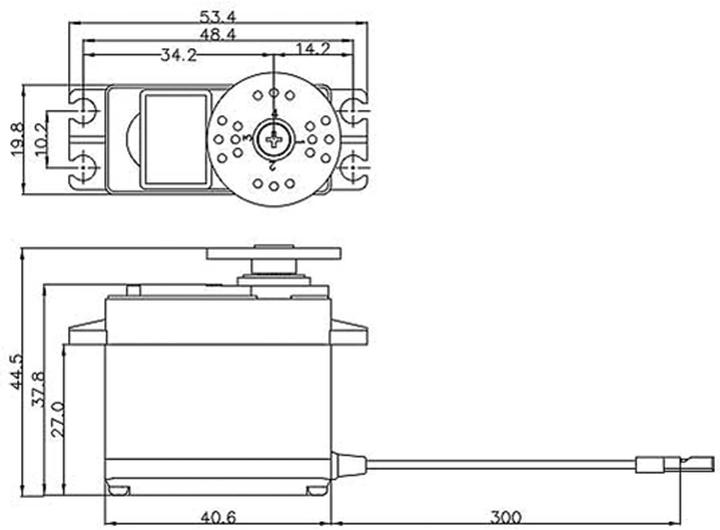 Immagine prodotto Hitec Servo speciale D625MW Digital-S