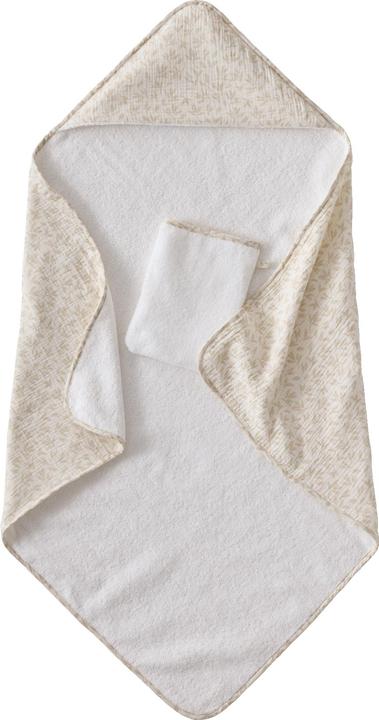Vertbaudet Baby Geschenk-Set: Badetuch & Waschhandschuh HYGGE