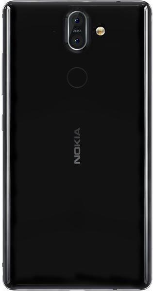 Produktbild Nokia 8 Sirocco (128 GB, Black, 5.50", Single SIM, 4G)
