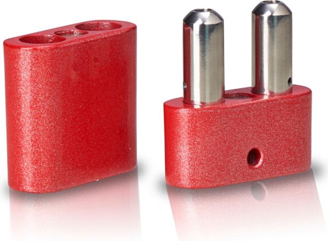 Kinky Monster Poppers Inhaler Double Steel Titan Red