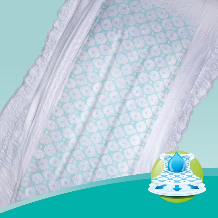 Actual product image Pampers Baby Dry (Size 3, Half month box, 116 Piece)