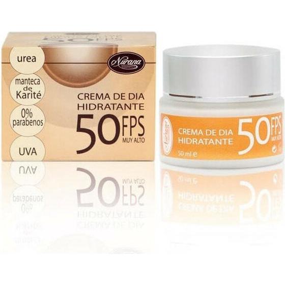 Nurana Cosmetics, Sonnencreme, CREMA HID.DIA UREA - KARITE SPF50, 50 ML (Sonnencreme, SPF 50, 50 ml)