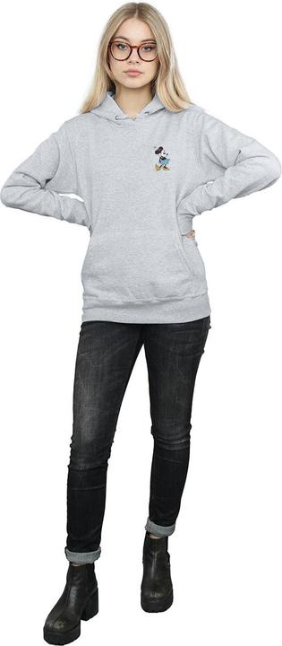 Immagine prodotto Disney Minnie Mouse Kick Chest Felpa con Cappuccio Donna (L)