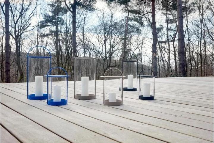 Immagine prodotto OYOY Living Lanterna Maki piccola 29 cm, blu