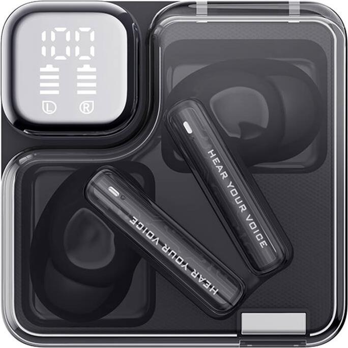 Actual product image QCY TWS MeloBuds Neo T31 Headphones (black) (ANC, 24 h, Wireless)