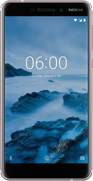Produktbild Nokia 6.1 (2018) (32 GB, White Iron, 5.50", Hybrid Dual SIM, 4G)