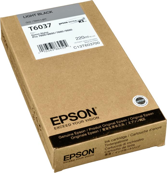 Actual product image Epson T6037 (LBC)