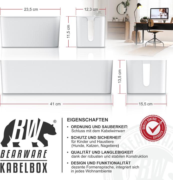 Produktbild Bearware Kabelbox-Set
