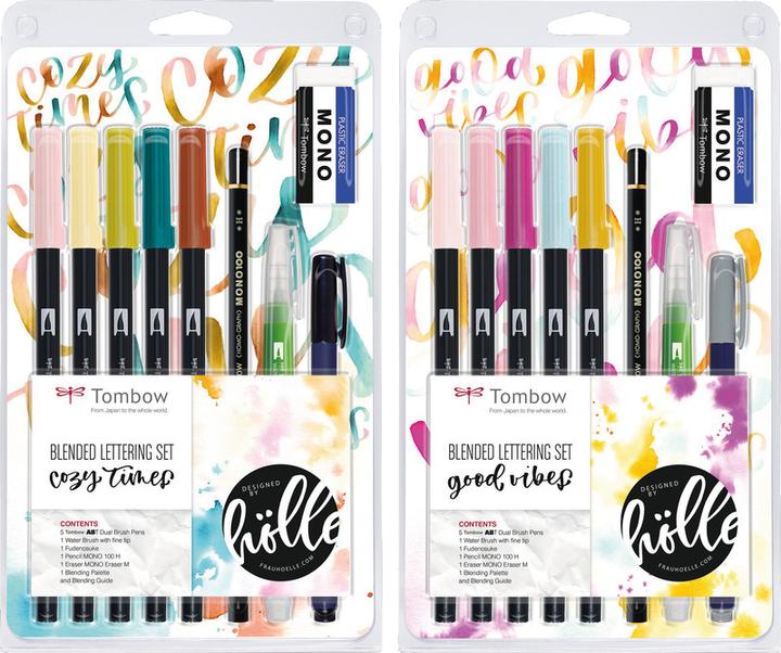 Actual product image Tombow Blended Lettering (Multicoloured, 6 x)