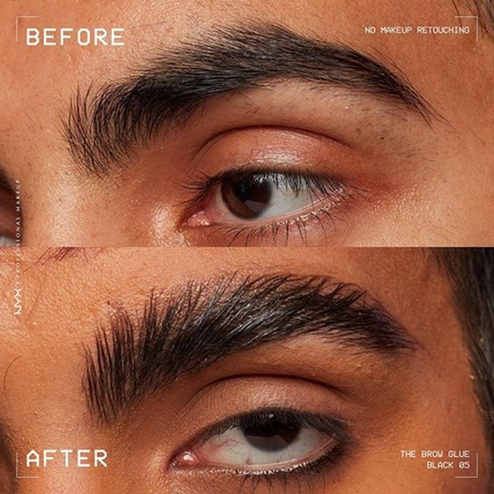 Actual product image NYX Professional Make-Up The Brow Glue Instant Styler (05 Black)