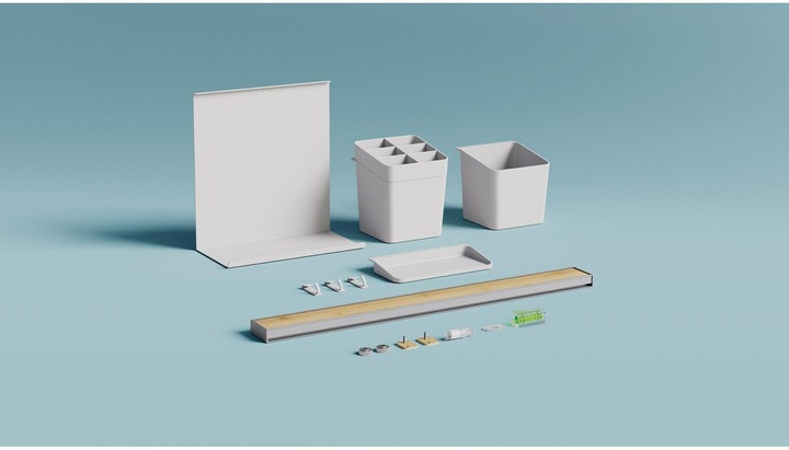 Produktbild tesa Küchenorganizer Kombi-Set M zum Kleben