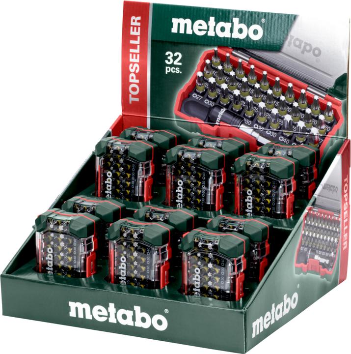 Actual product image Metabo Bit set 32 pieces 62670900 Inne (Hexagon socket TX)