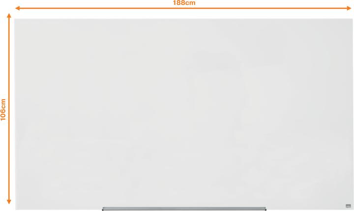 Actual product image Nobo Diamond Glassboard (180 x 100 cm)