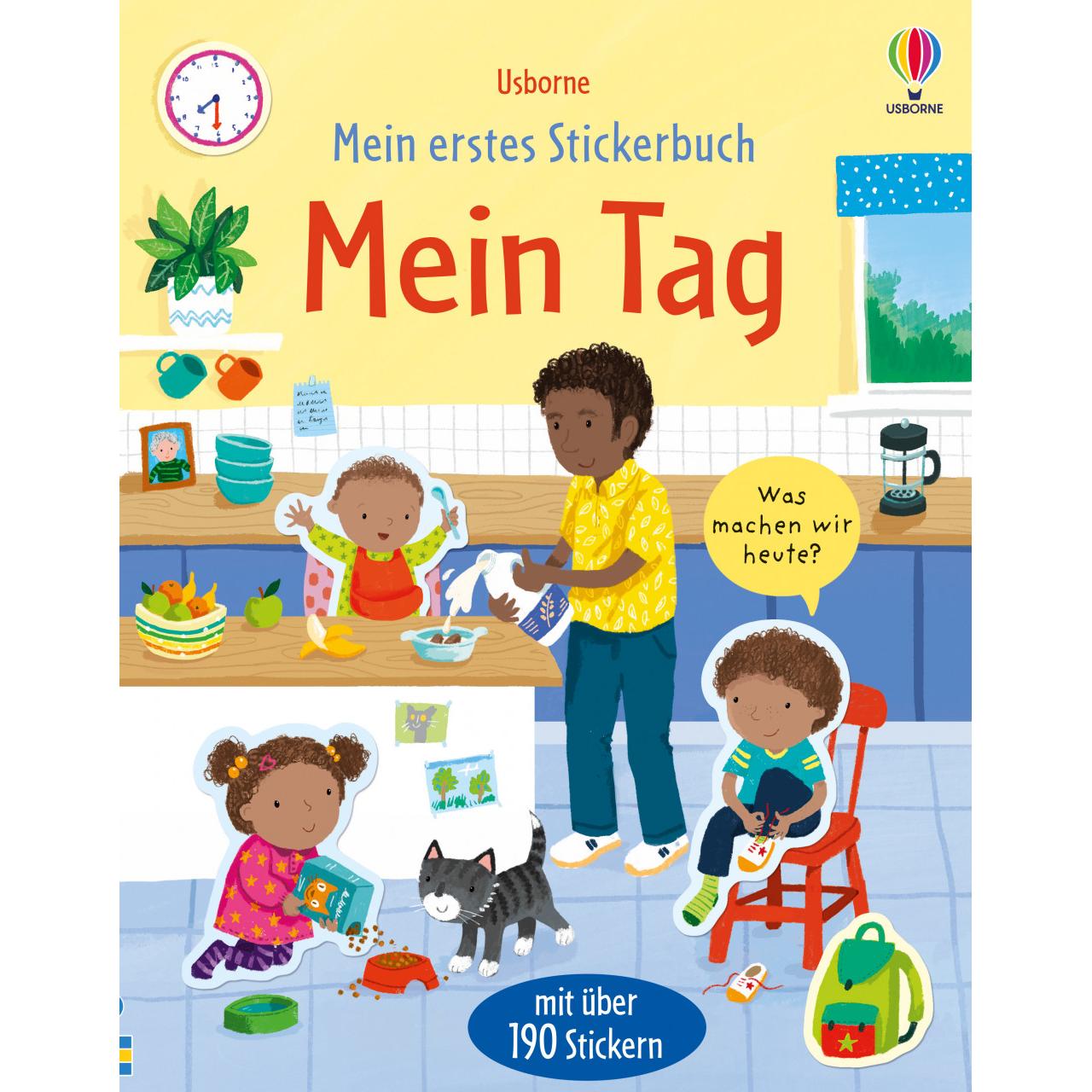 Usborne Publishing, Sticker, Mein erstes Stickerbuch: Mein Tag