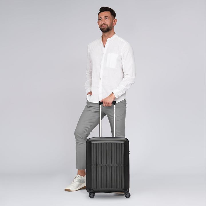 Immagine prodotto Pactastic Collection 01 Carrello cabina a 4 ruote da 55 cm con piega a espansione (42 l)