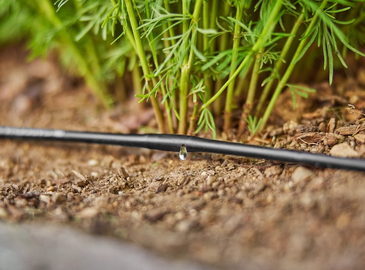 Actual product image Gardena Micro-Drip-System drip pipe above ground (Drip hose + drip tube)