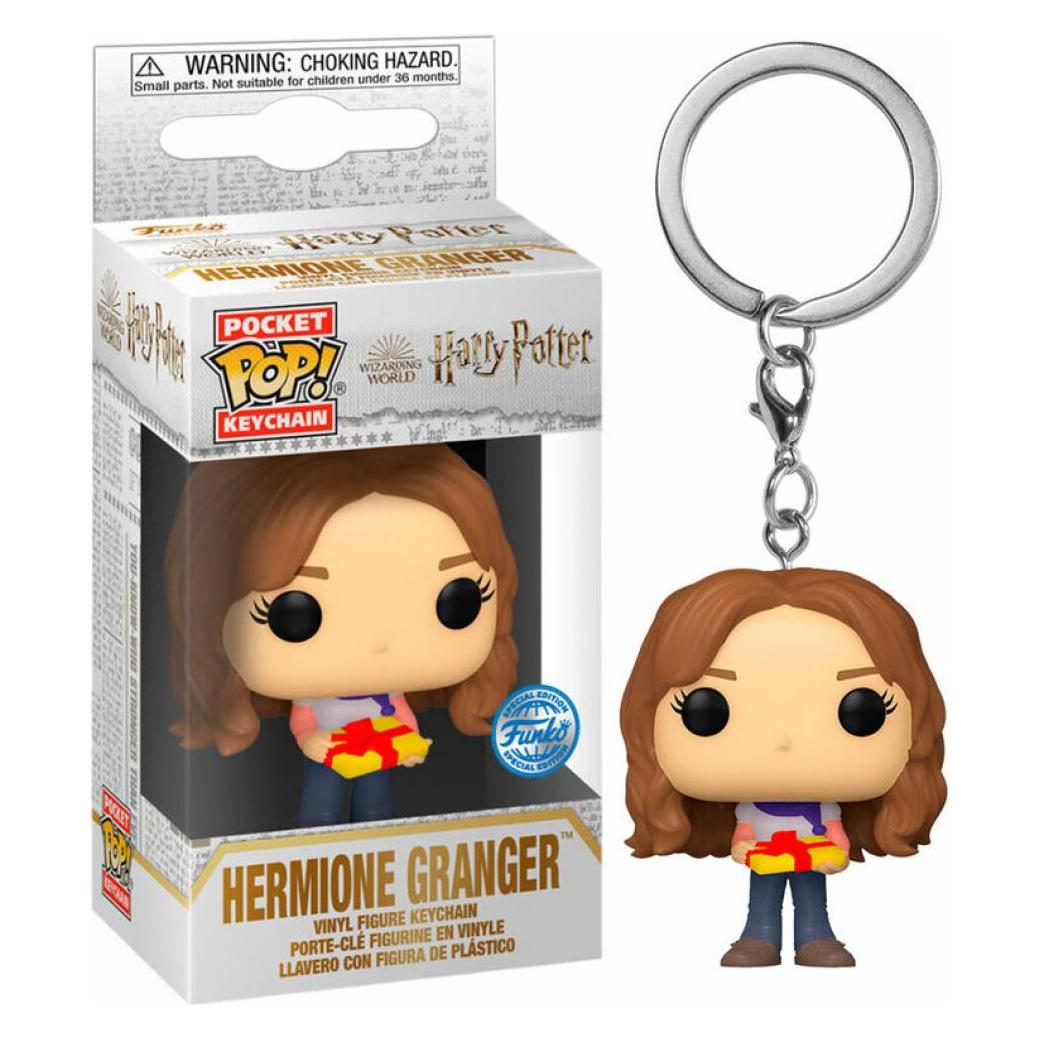Funko, Schlüsselanhänger, Portachiavi Pop! Harry Potter Csah , Hermione, Braun