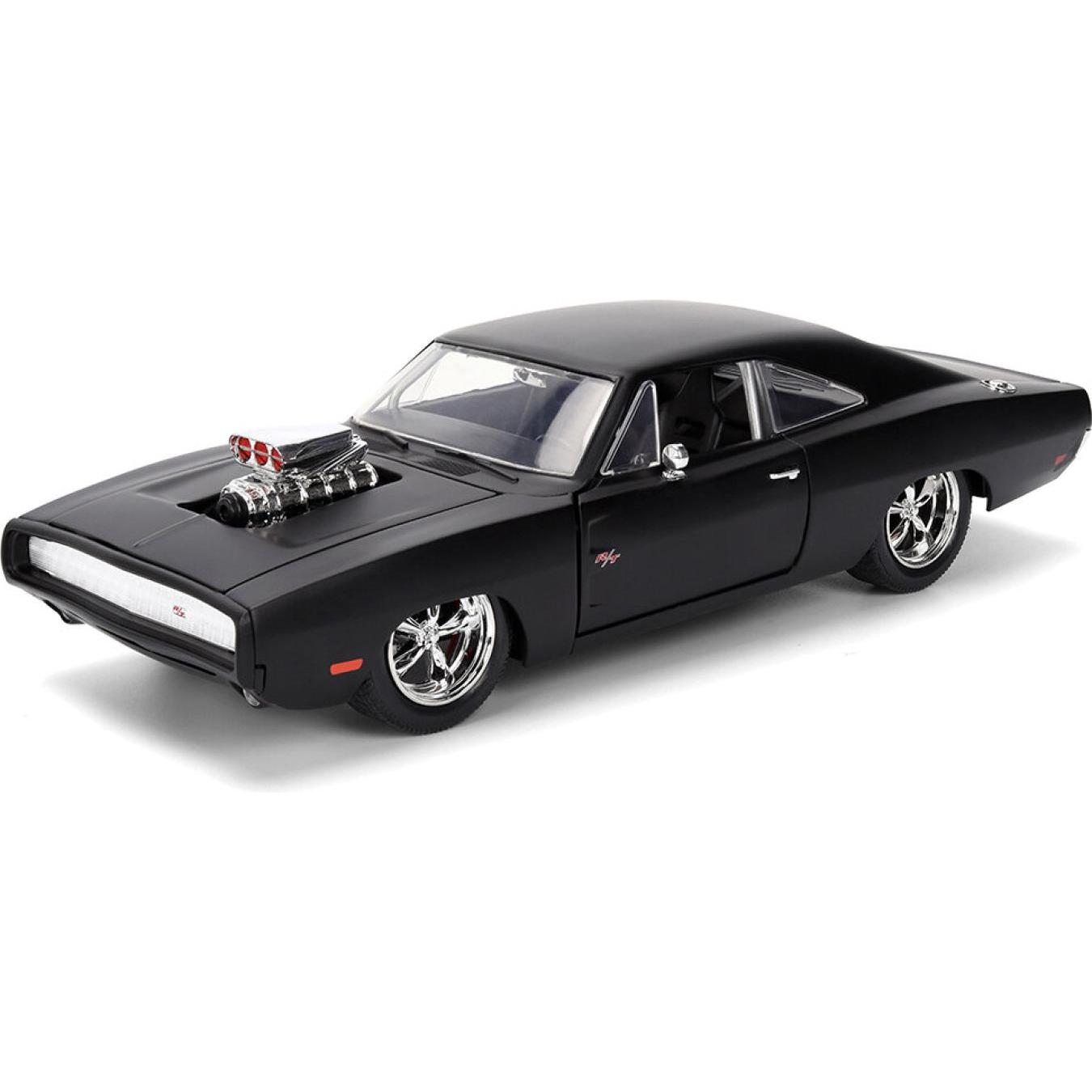 Jada Nero Dodge Charger Fast & Furious 1970 1:24