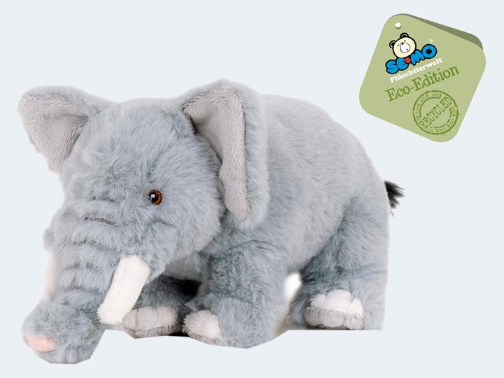 Immagine prodotto Semo Elefante di peluche Trigon, 20 cm, Eco Edition, peluche di peluche, elefante animale selvatico (20 cm)