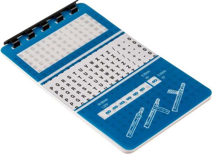 RS PRO Self Adhesive Wire Markers 0-15 A-Z +-