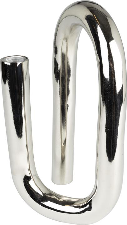 Zuiver Kandelaar Tubo L Glanzend Zilver