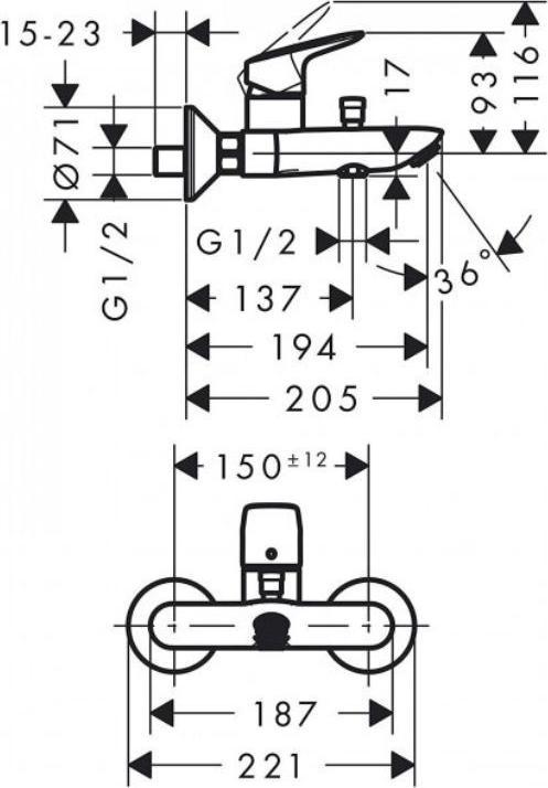 Produktbild hansgrohe Logis Chrom