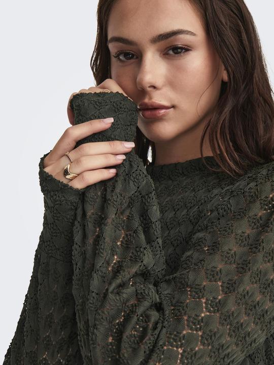 Actual product image JdY Lace-decorated top with long sleeves Top (XS)