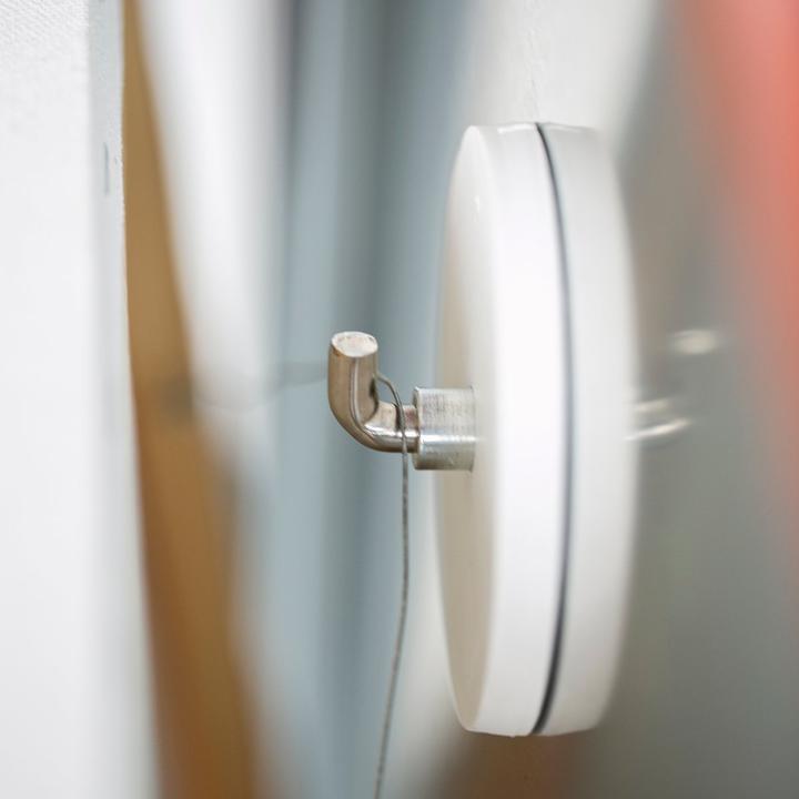 Actual product image Supermagnete Magnet system rubber-coated with L-hook (1x)