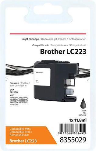 Image du produit Office Depot Cartouche d'encre Avec Logo Compatible Brother LC223BK Noir