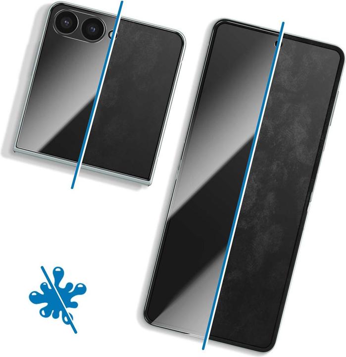 Produktbild Avizar Privacy-Folie Samsung Z Flip7 (1 Stück, Samsung Galaxy Z Flip7)