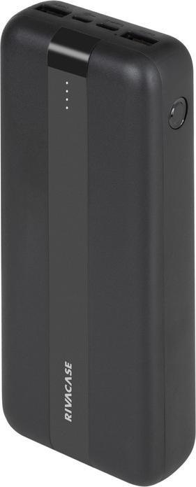 Actual product image Rivacase VA2081 Portable Lithium Polymer (LiPo) battery 20000 mAh White (20000 mAh, 10 W, 74 Wh)