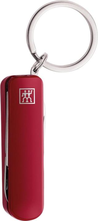 Actual product image Zwilling Multi-Tool w. Keychain, red, 57 mm