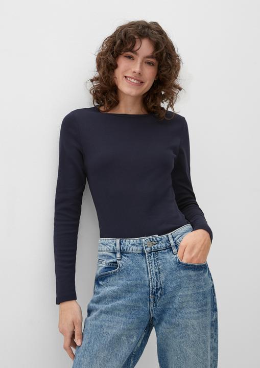 Actual product image S.Oliver T-Shirt Longsleeve mit Rippstruktur (42)