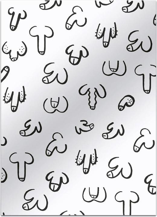 Produktbild Juniqe DICKe Freunde (Geschenkpapier, 3 x)