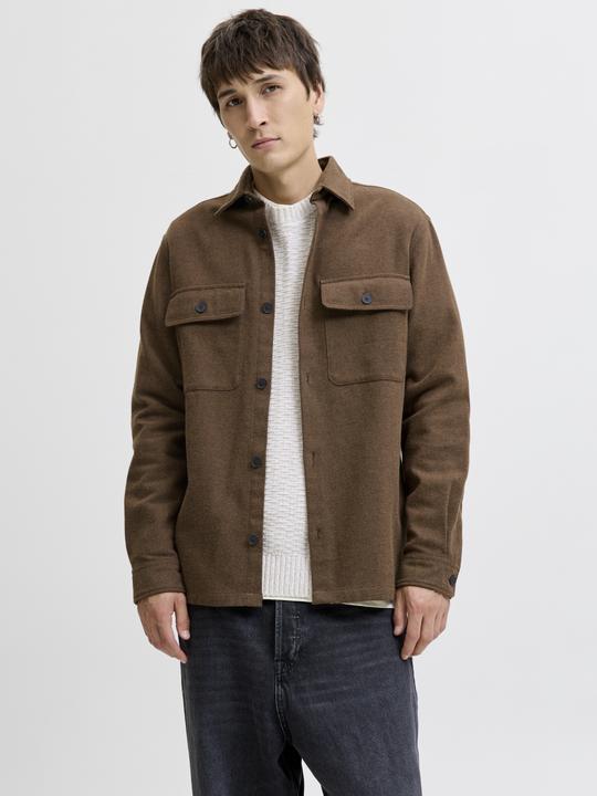 Image du produit Jack & Jones Jprrayle Melange Solid L/S Overshirt Sn (S)