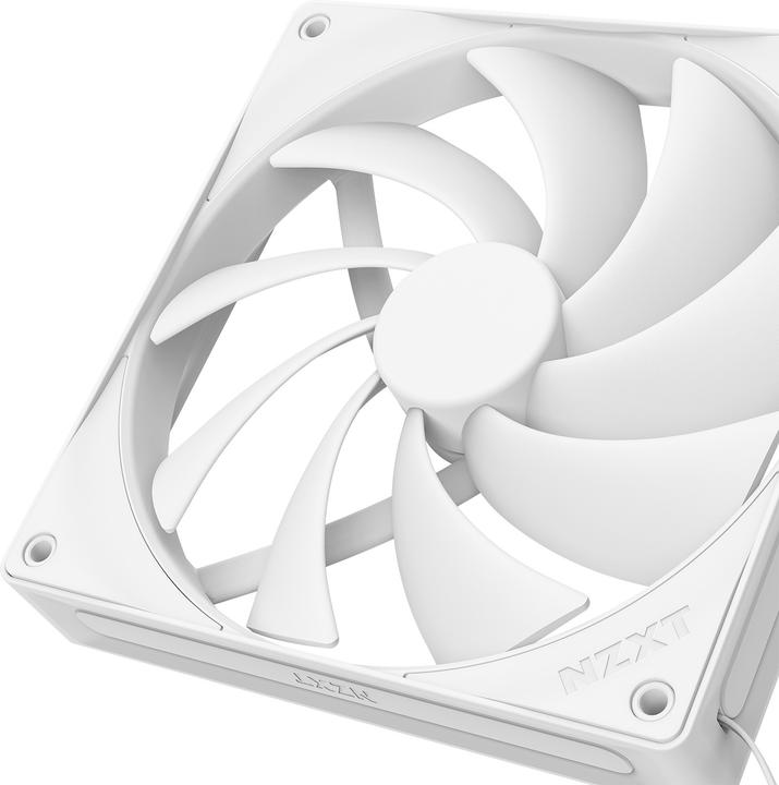 Actual product image NZXT Q-Series F120Q Lfter White 140mm RF-Q14SF-W2 retail (140 mm, 1 x)